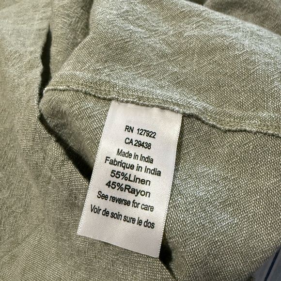 Mountain Khakis Sleeveless Linen Dress with Pockets NWT Size M - Picture 3 of 4